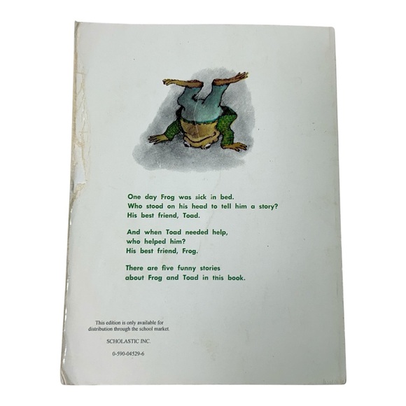 Frog and Toad Books Lot of 4 PB Arnold Lobel Friends DAYS Together ALL YEAR - Picture 3 of 10